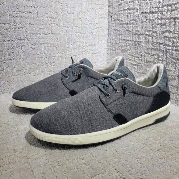 Florsheim Crossover Men's Size 8.5W US Gray Canvas Slip-On Sneakers 14405-001 - Picture 7 of 10